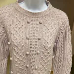 Vintage J Crew Pom Pom Sweater